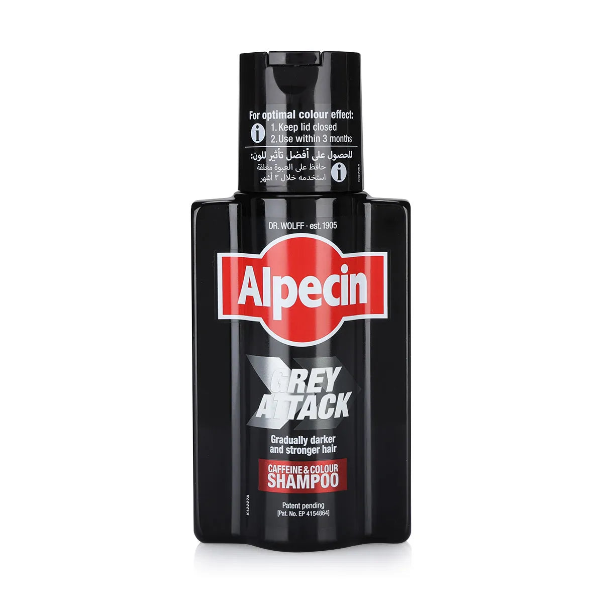ALPECIN Grey Attack Caffeine And Color Shampoo - 200ml