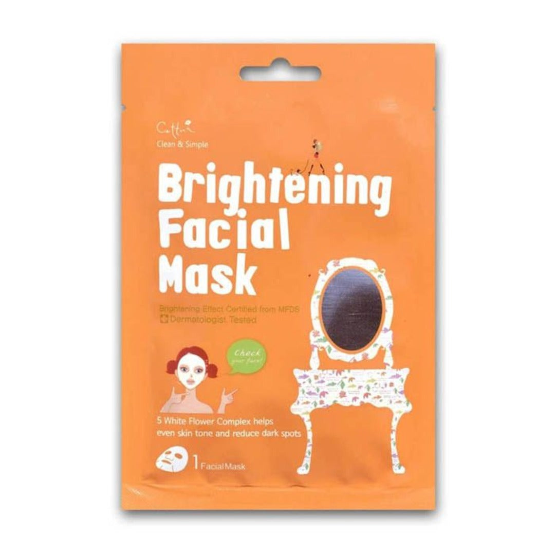 Cettua Clean & Simple Brightening Facial Mask