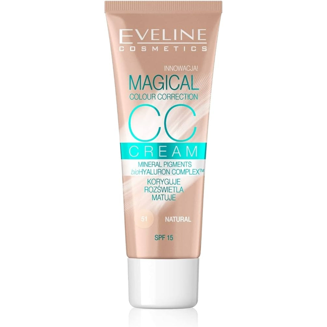 EVELINE Magical Colour Correction Coloring Cream 51 Natural - 30ml