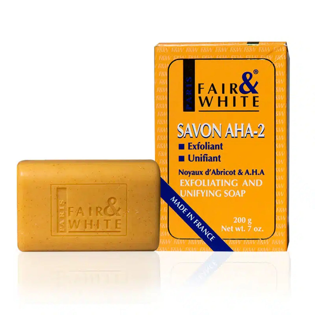 FAIR & WHITE Aha-2 Exfoliating and Unifying Soap 200g