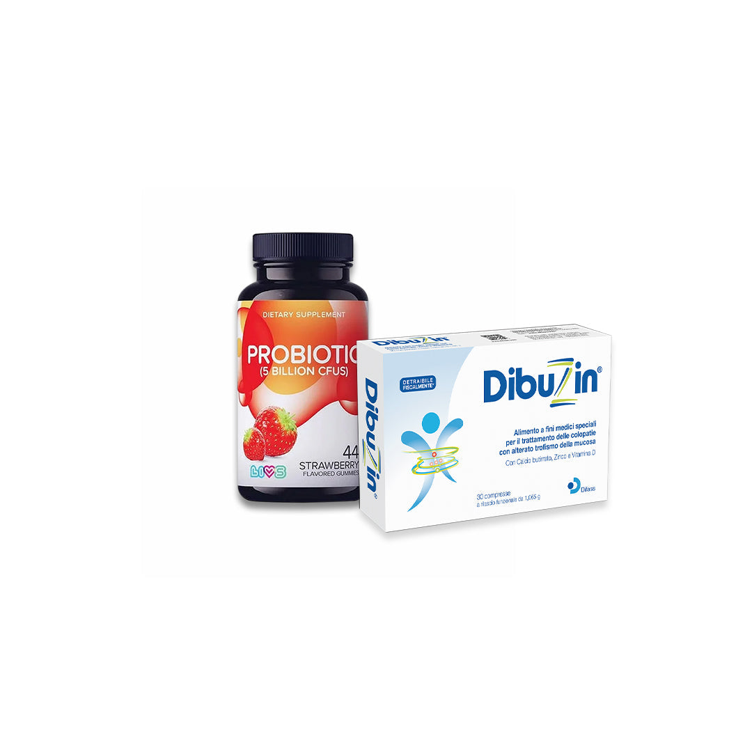 Livs Probiotics 44 Gummies + Dibuzin