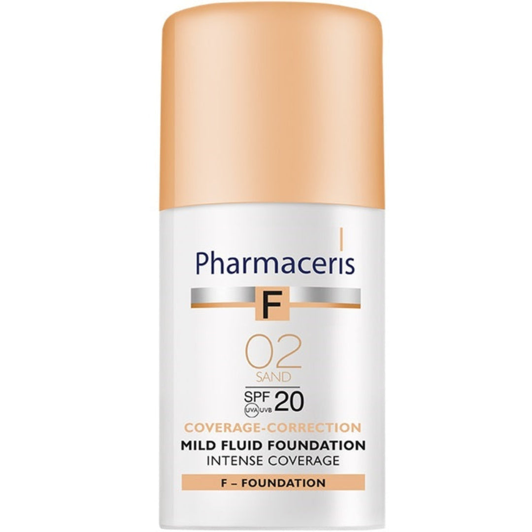 PHARMACERIS F Intense Fluid Foundation spf20 - 02 Sand 30ml