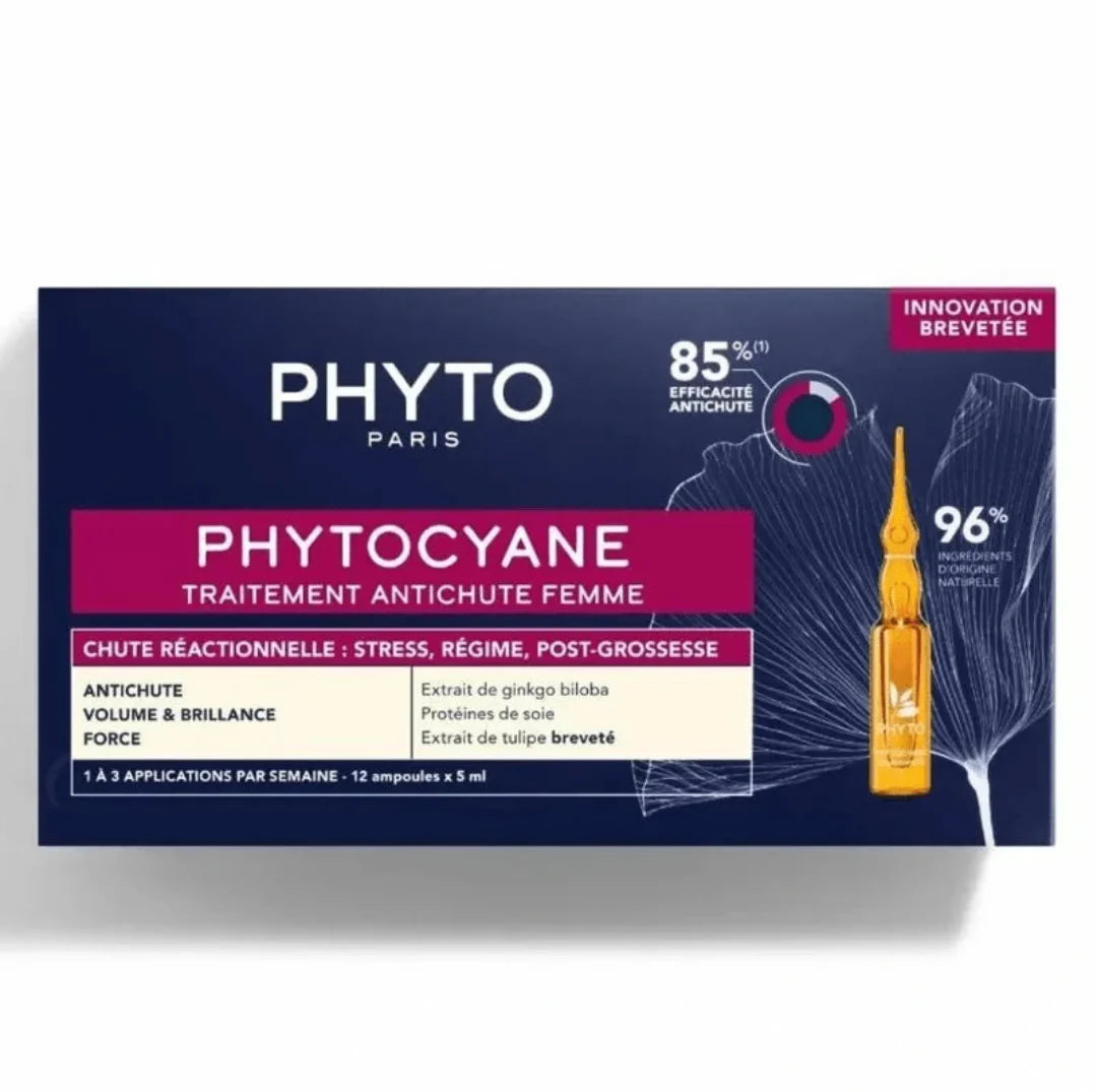 PHYTO Phytocyane REACTIONAL Hair Loss Women - 12amp x5ml