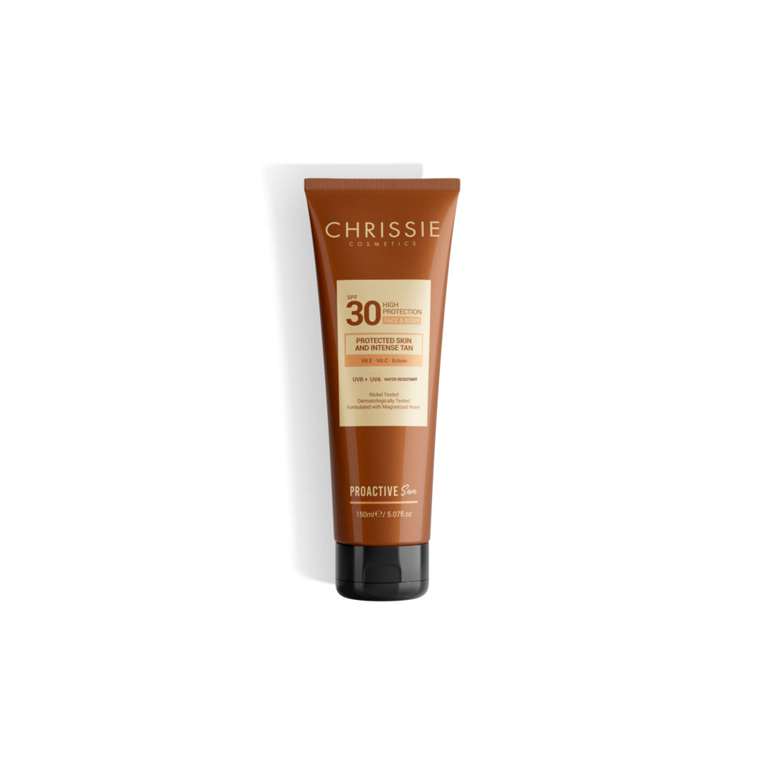 CHRISSIE HIGH PROTECTION SPF 30 Face and Body