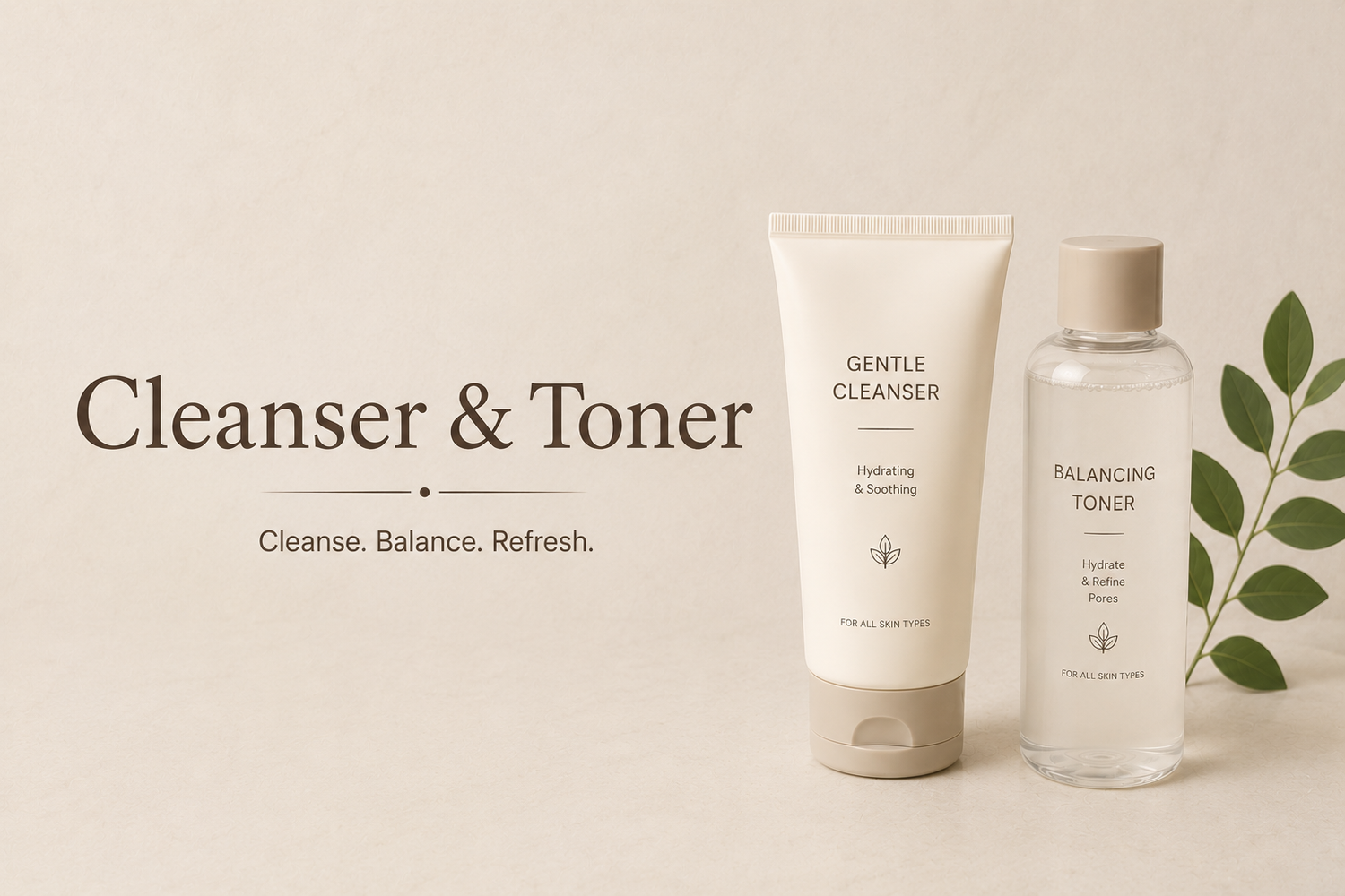 Cleanser &amp; Toner