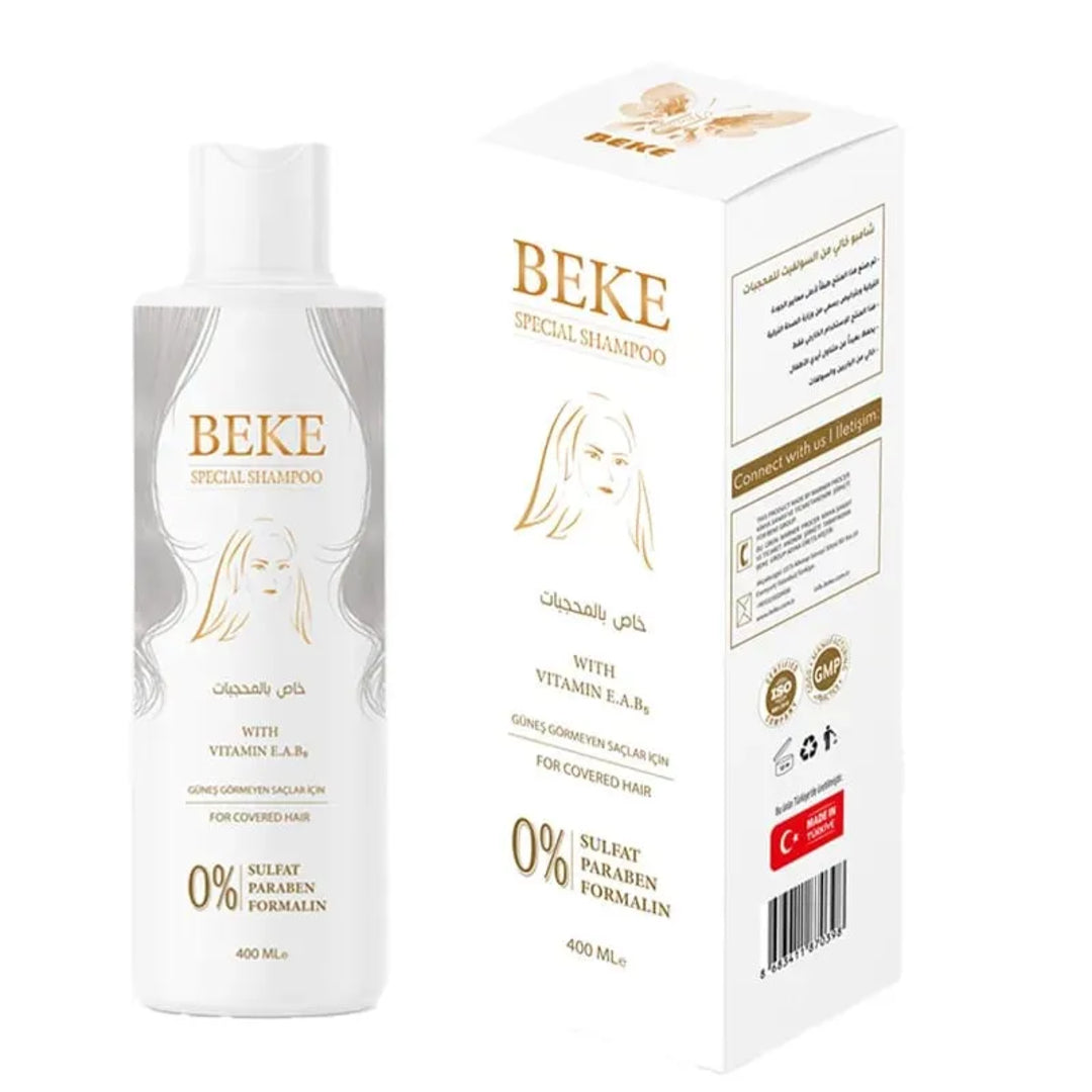 BEKE DRY Hair Shampoo For Hijab Hair Care 400ml