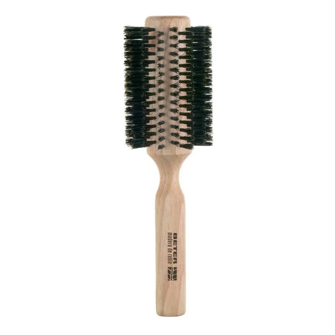 BETER Round brush mixed bristles