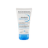 A tube of BIODERMA ATODERM HAND AND NAILS CREAM with a white and blue label, indicating it is a product designed for the care of dry and cracked hands and nails.