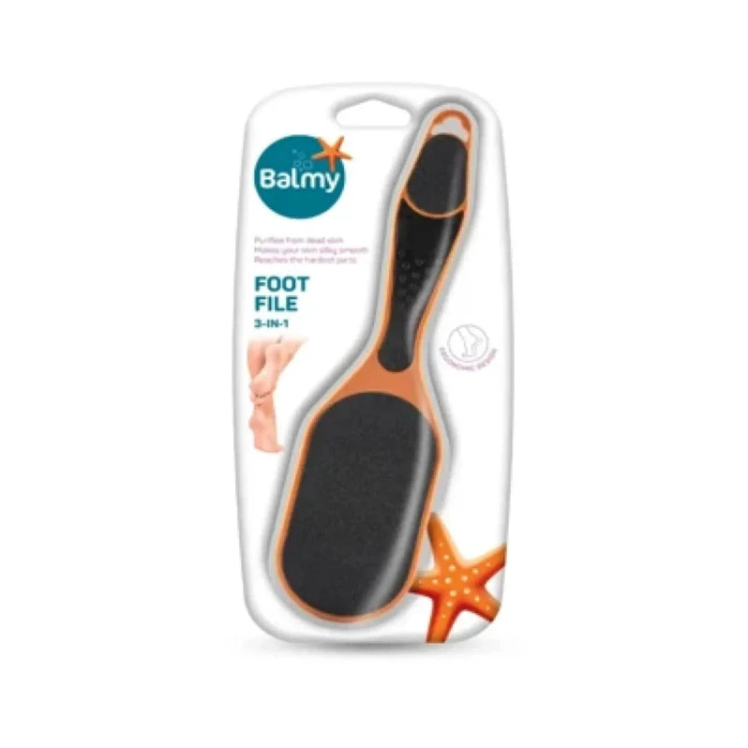 Balmy FOOT FILE 3-IN-1