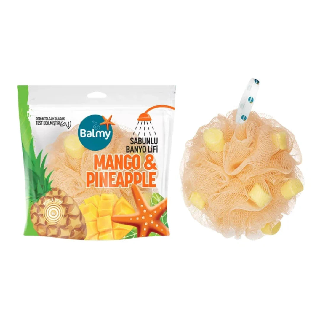 Balmy Mango &amp; Pineapple Bath Pouf