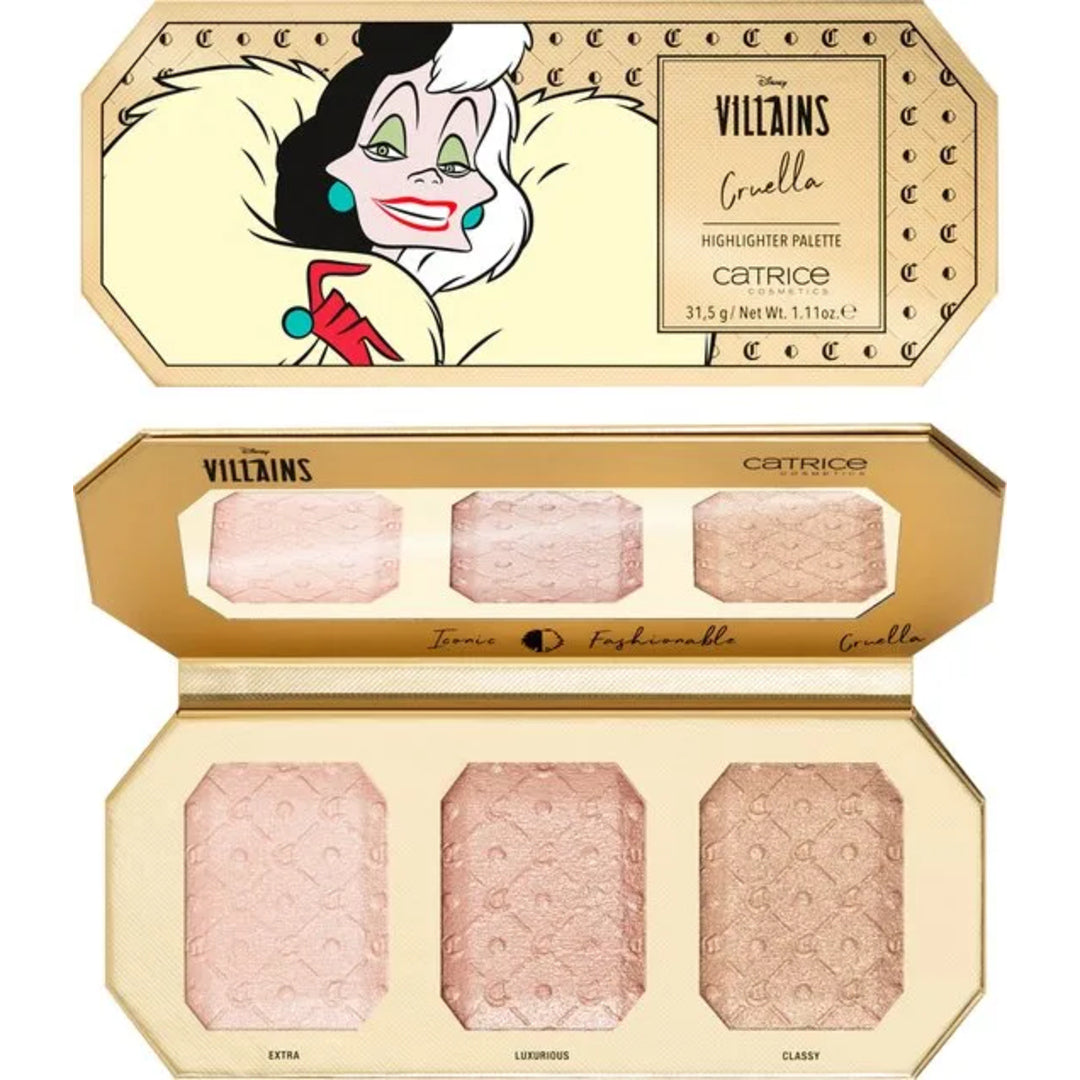 CATRICE Disney Villains Cruella Highlighter Palette 