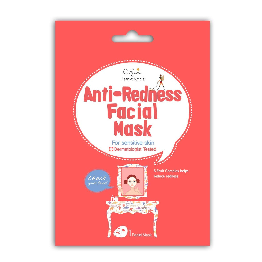 Cettua Clean &amp; Simple Anti-Redness Facial Mask