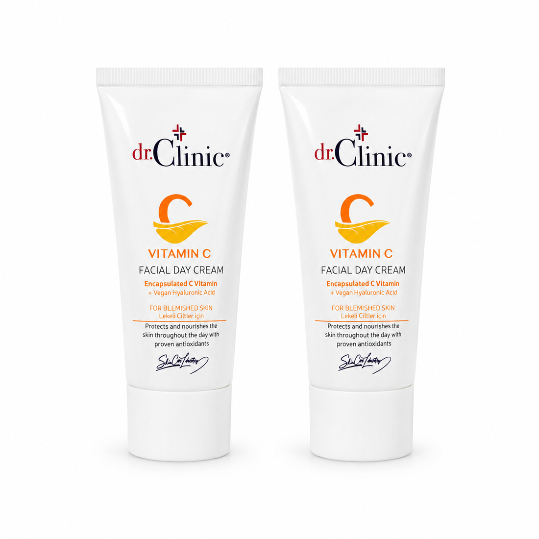 Dr. Clinic Vitamin C Facial Day Cream Duo 2 × 50 ml
