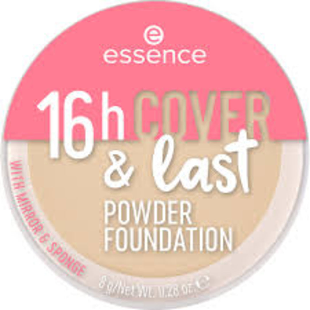 ESSENCE 16h Cover and Last Powder Foundation 07 - Natural Suede 8g 