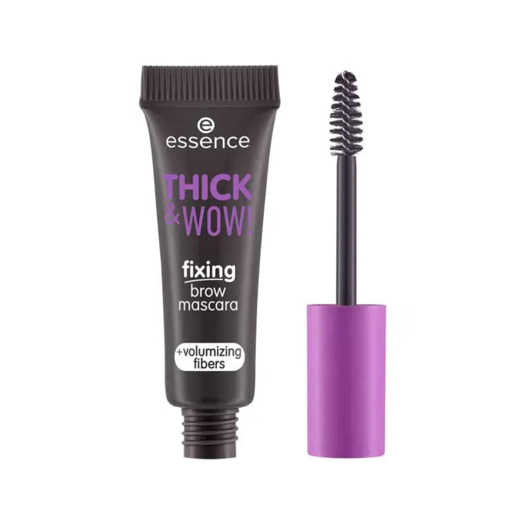 ESSENCE Brow fixing mascara Thick &amp; Wow - 04: Espresso Brown
