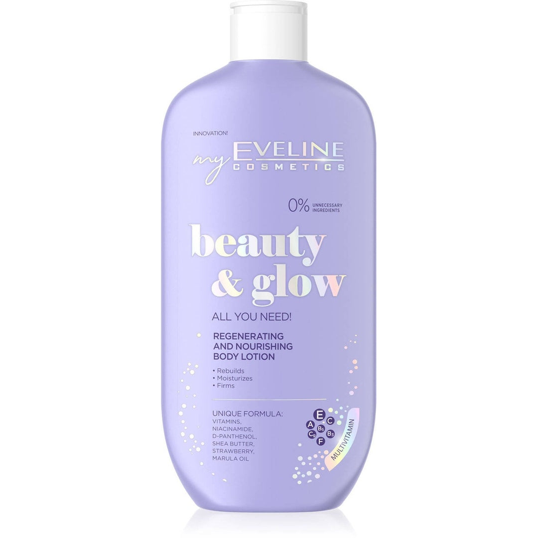 EVELINE Beauty &amp; Glow Regenerating and Nourishing Body Lotion 350 ml