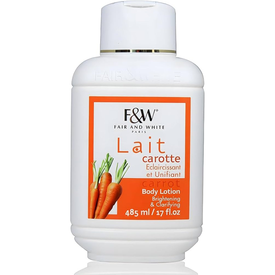 FAIR &amp; WHITE Carrot Body Lotion Brightening and Clarifying 485ml