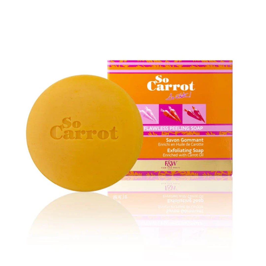 FAIR &amp; WHITE Carrot Exfoliating Soap 200g