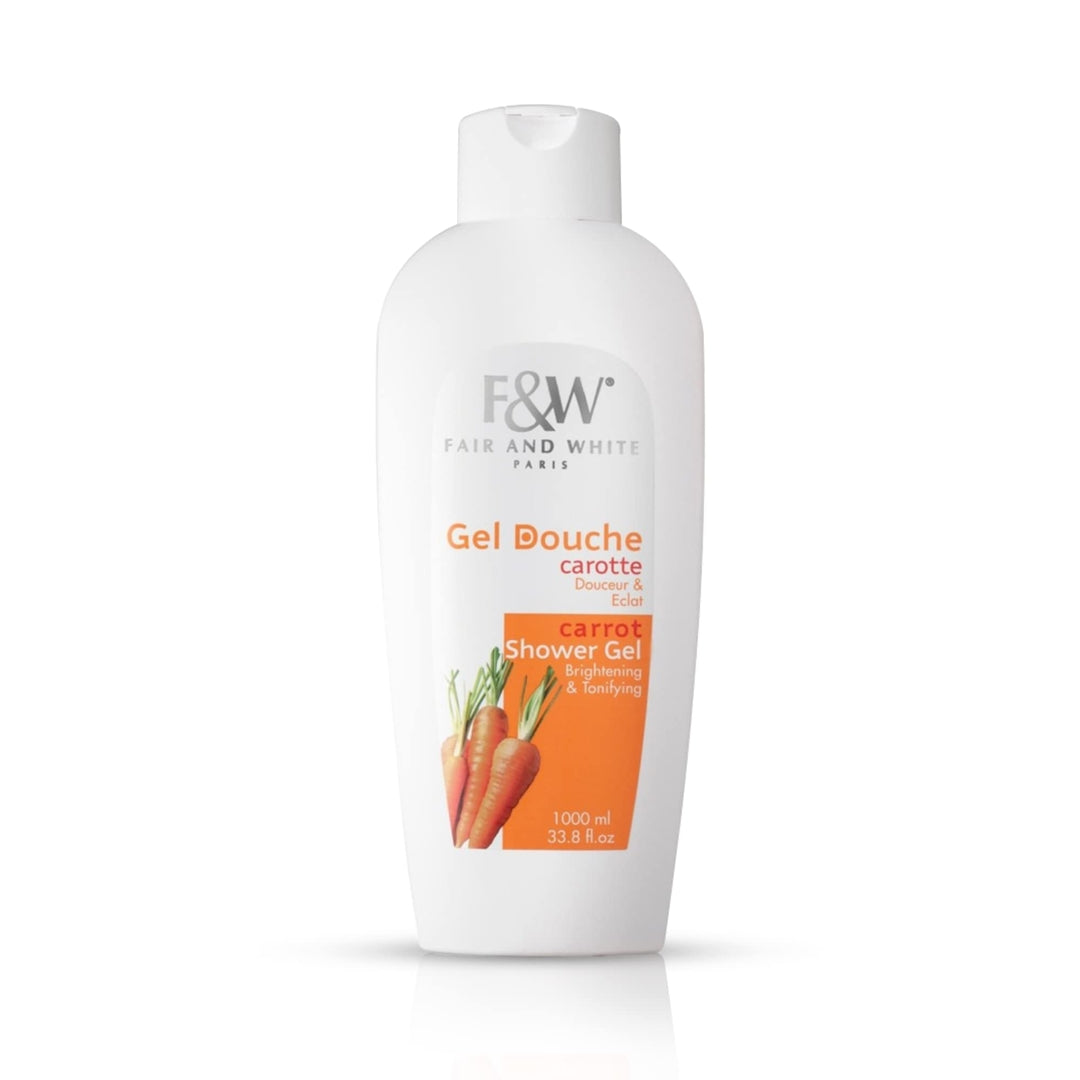 FAIR &amp; WHITE Carrot Shower Gel 1000ml