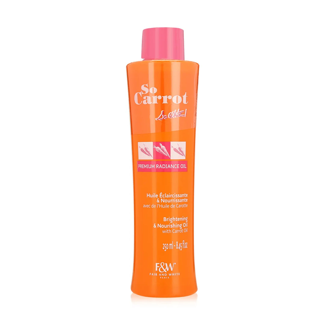 FAIR &amp; WHITE So Carrot Brightening And Nourishing Oil 250ml 