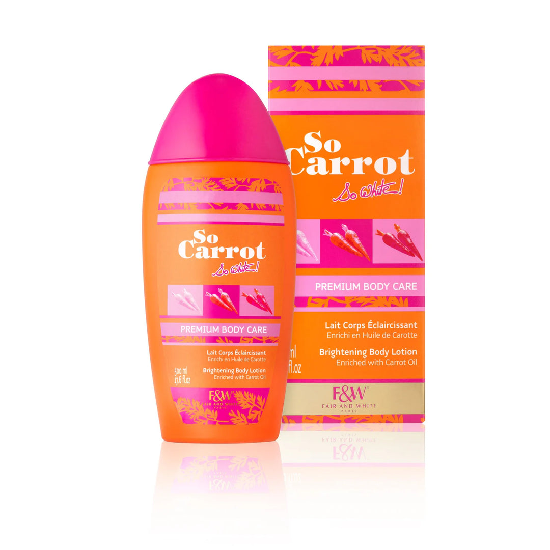 FAIR &amp; WHITE So Carrot Brightening Body Lotion 500ml