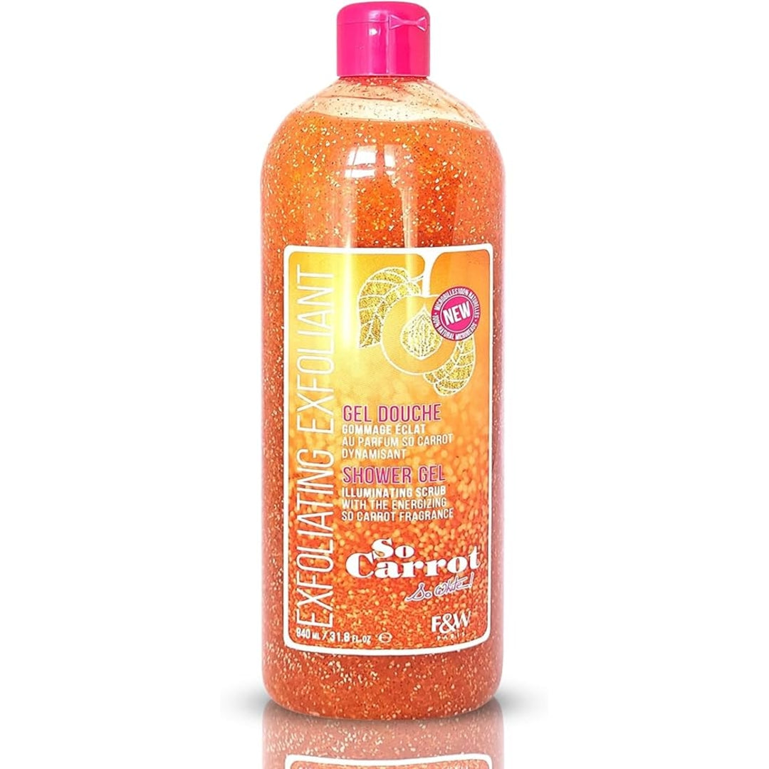 FAIR &amp; WHITE So Carrot Shower Gel Scrub 940ml