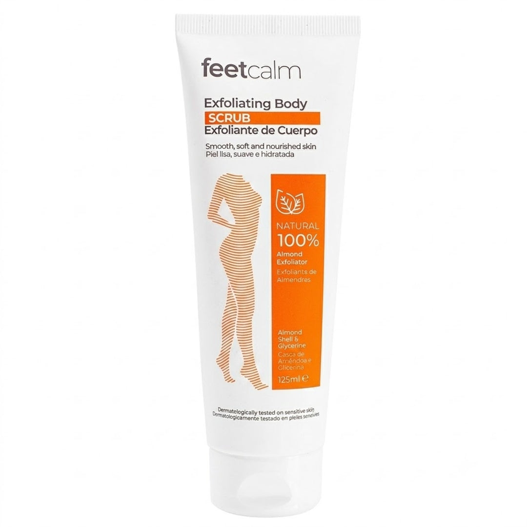 FEET CALM Exfoliating Body And Feet Scrub 125ml