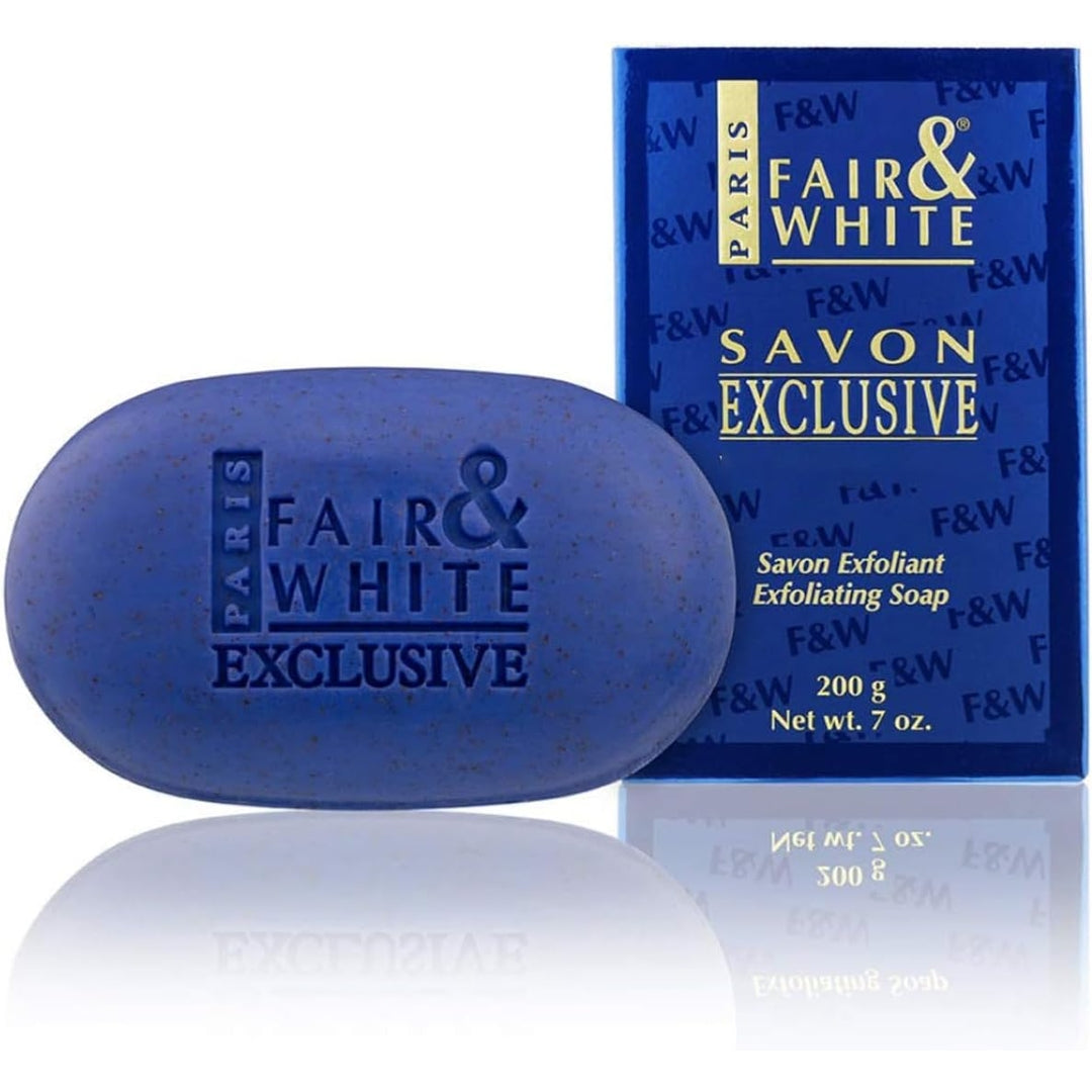 Fair &amp; White Blue Exfoliating Soap 200g