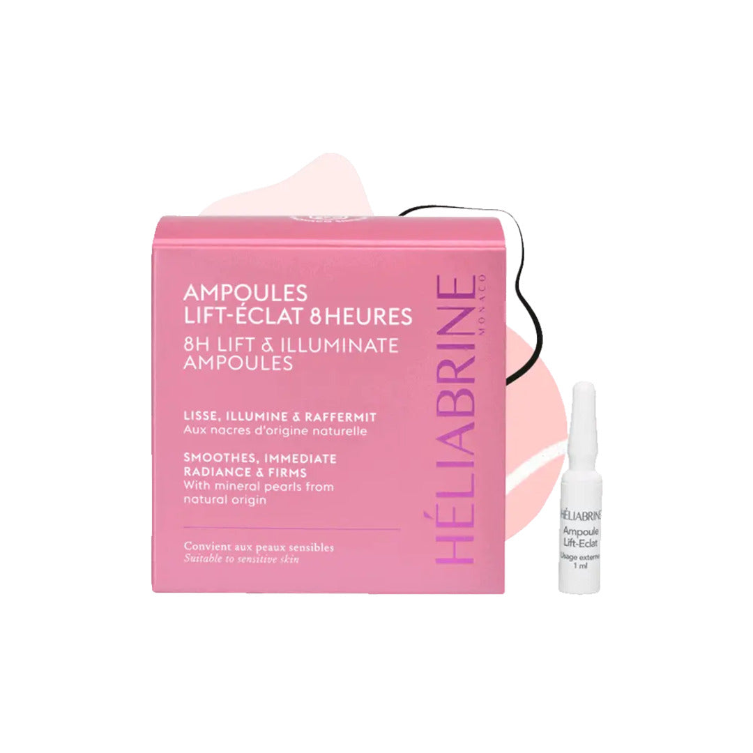 HELIABRINE 8H Lift and Illuminate Ampoules 12×1ml