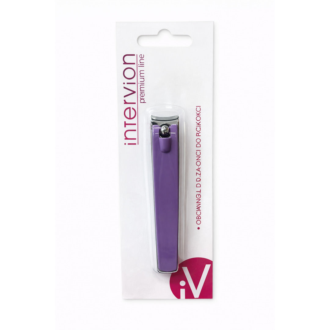 Intervion Premium Line Nail Clipper purple