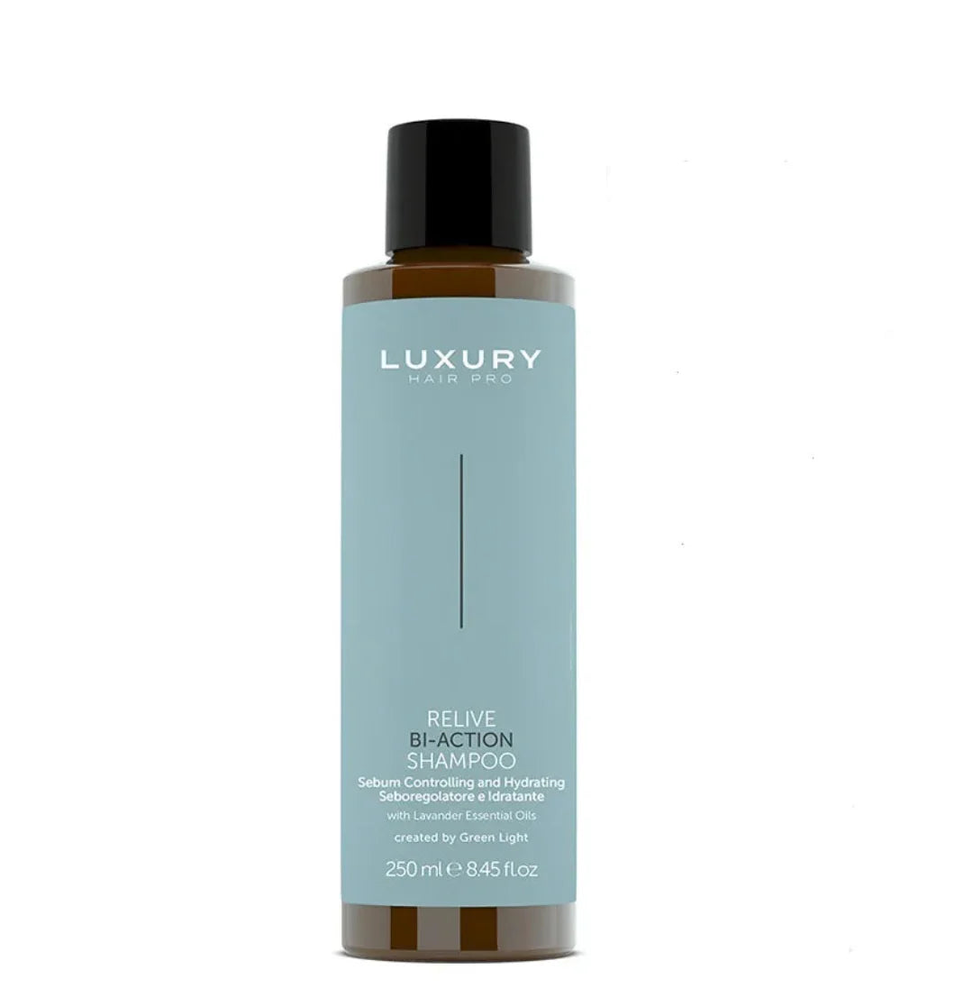 LUXURY Relive Bi-Action Sebum Controlling And Hydrating Shampoo 250ml
