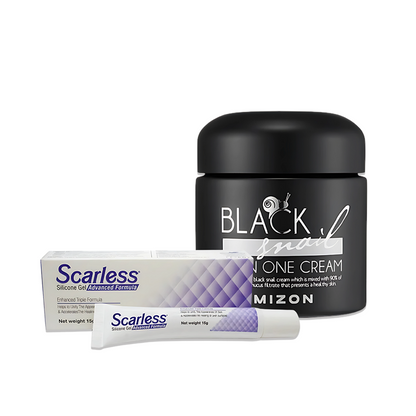 Mizon Black Snail + Scarless Cream for Scars Treatment