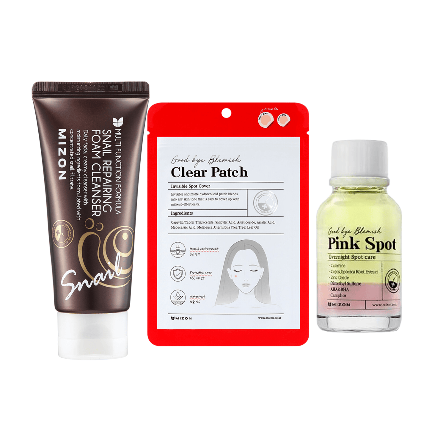 Mizon Clear &amp; Spotless Set