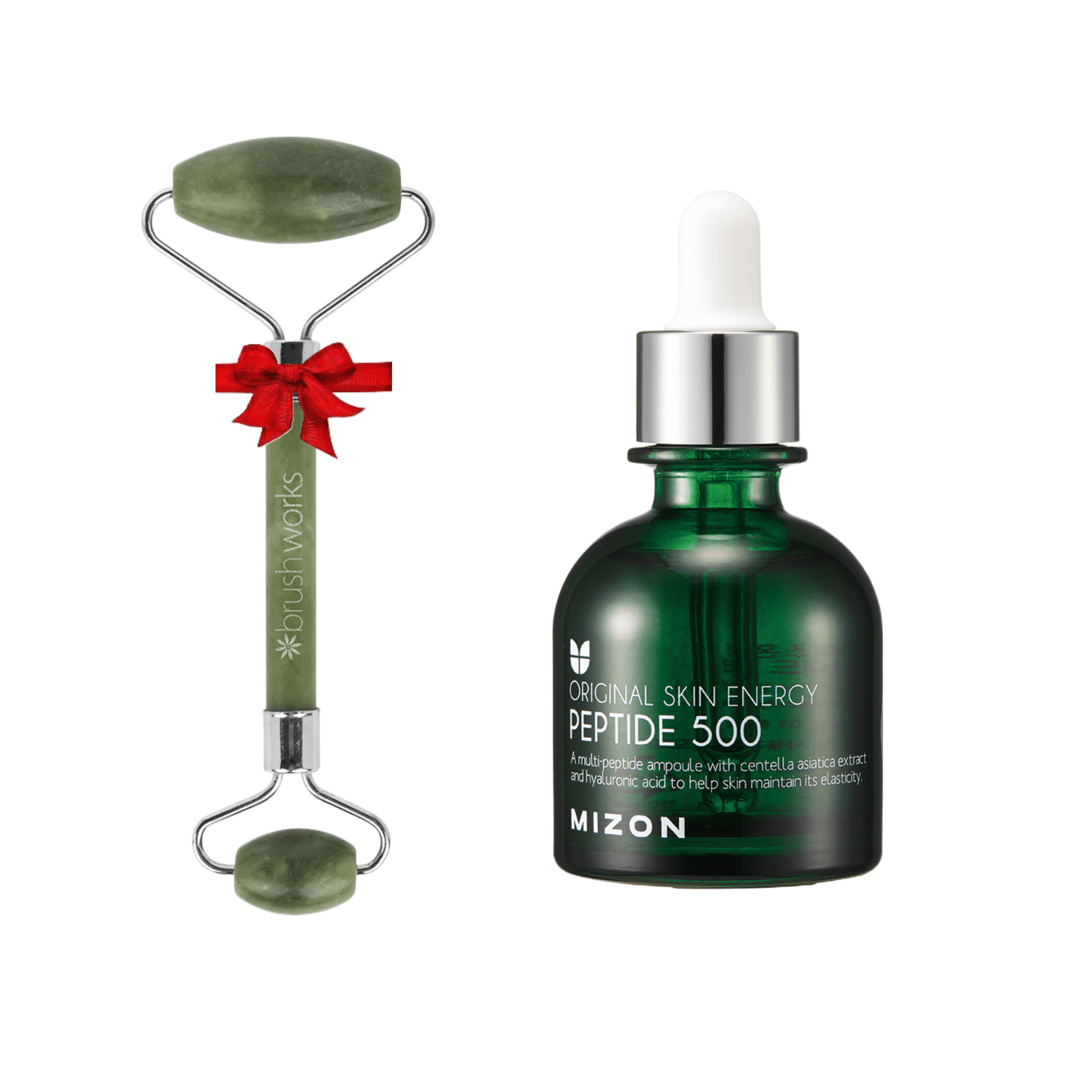 Mizon Peptid 500 Serum &amp; Brushworks Jad Roller set