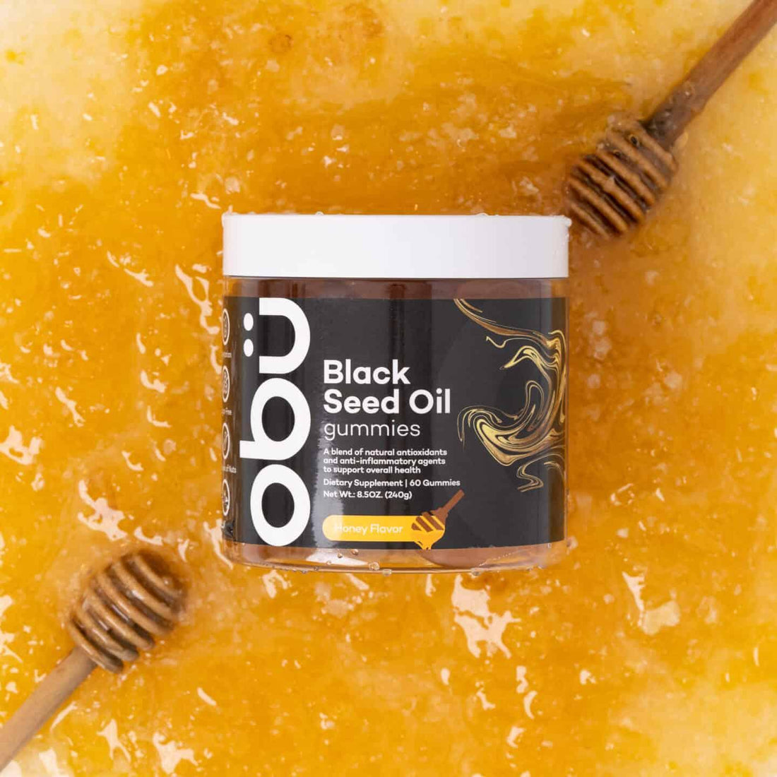 OBU Black Seed Oil [Honey] 60 Gummies
