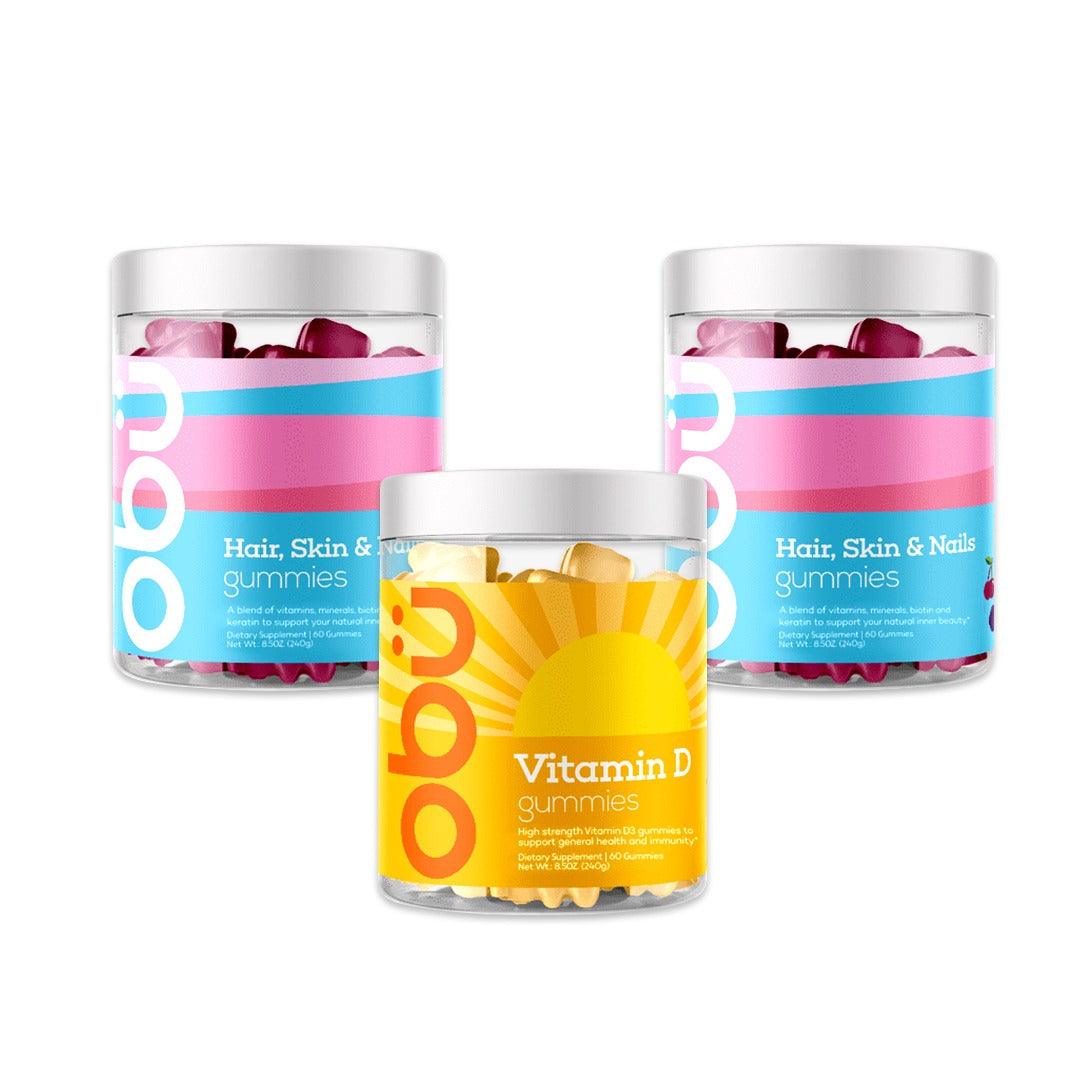 Obu Beauty, Immunity &amp; Bone Support Package