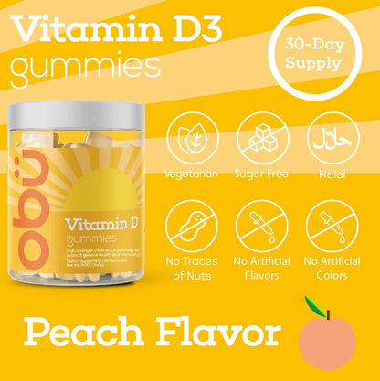 Obu Vitamin D3 Gummies