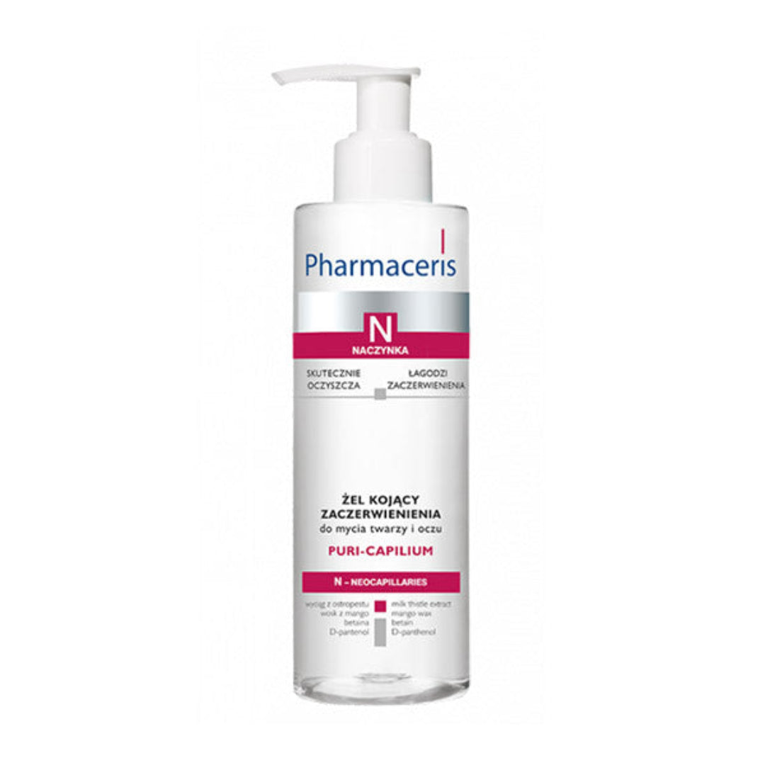 PHARMACERIS N Puri-Capilium Soothing Redness Cleansing Gel 190ml