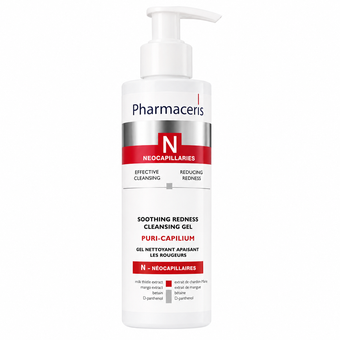 PHARMACERIS N Puri-Capilium Soothing Redness Cleansing Gel 190ml