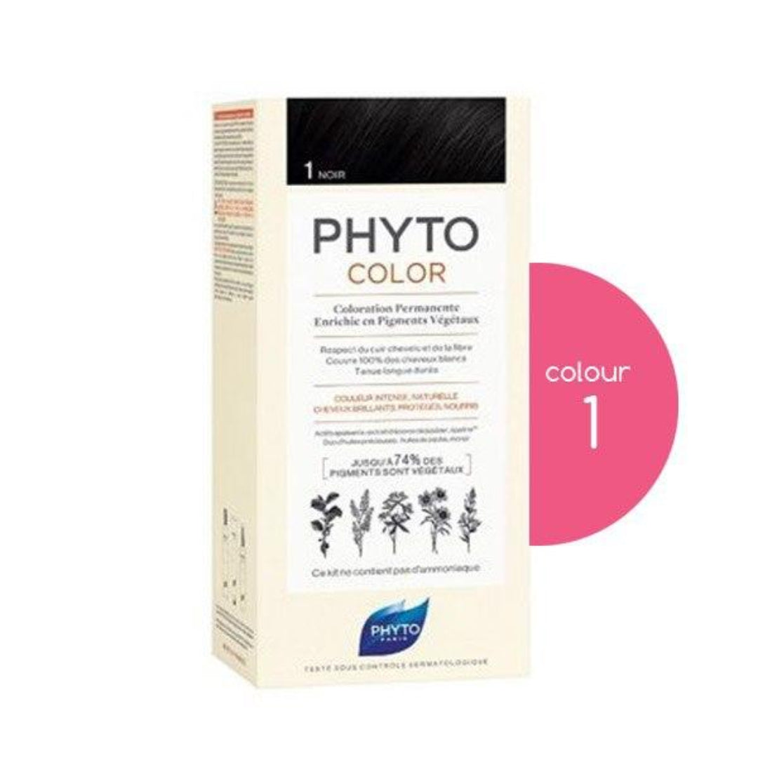 PHYTO_Hair_Colour_1_Black_180g