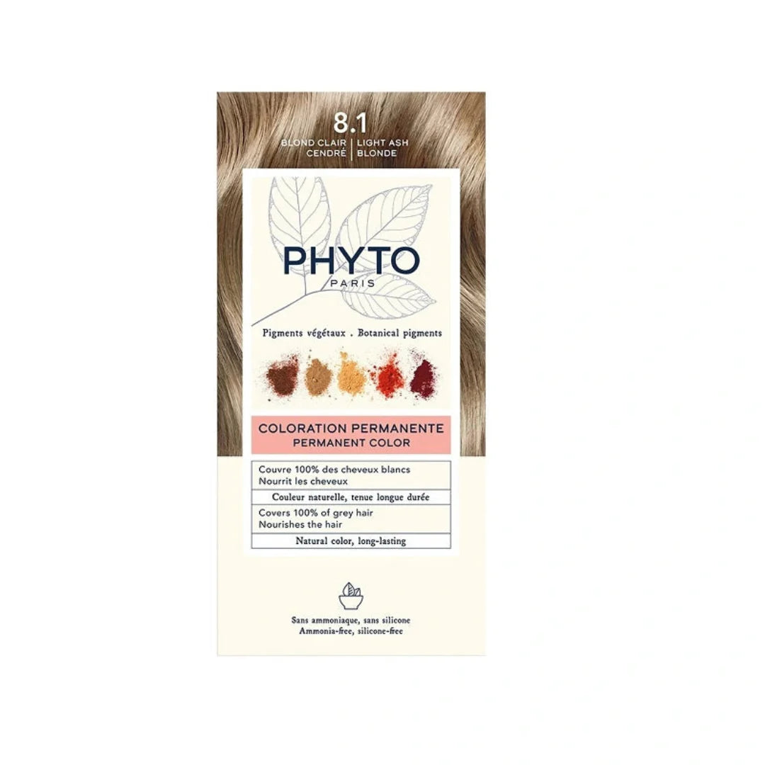 PHYTO_Hair_Colour_8.1_Light_Ash_Blonde_180g