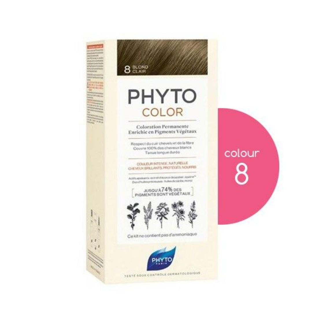 PHYTO_Hair_Colour_8_Light_Blonde_180g