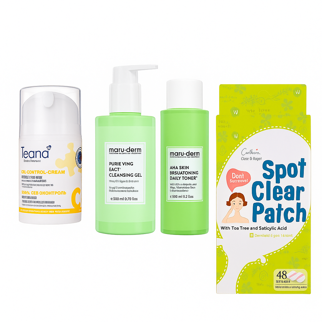 Teana &amp; Maruderm Acne Control Set