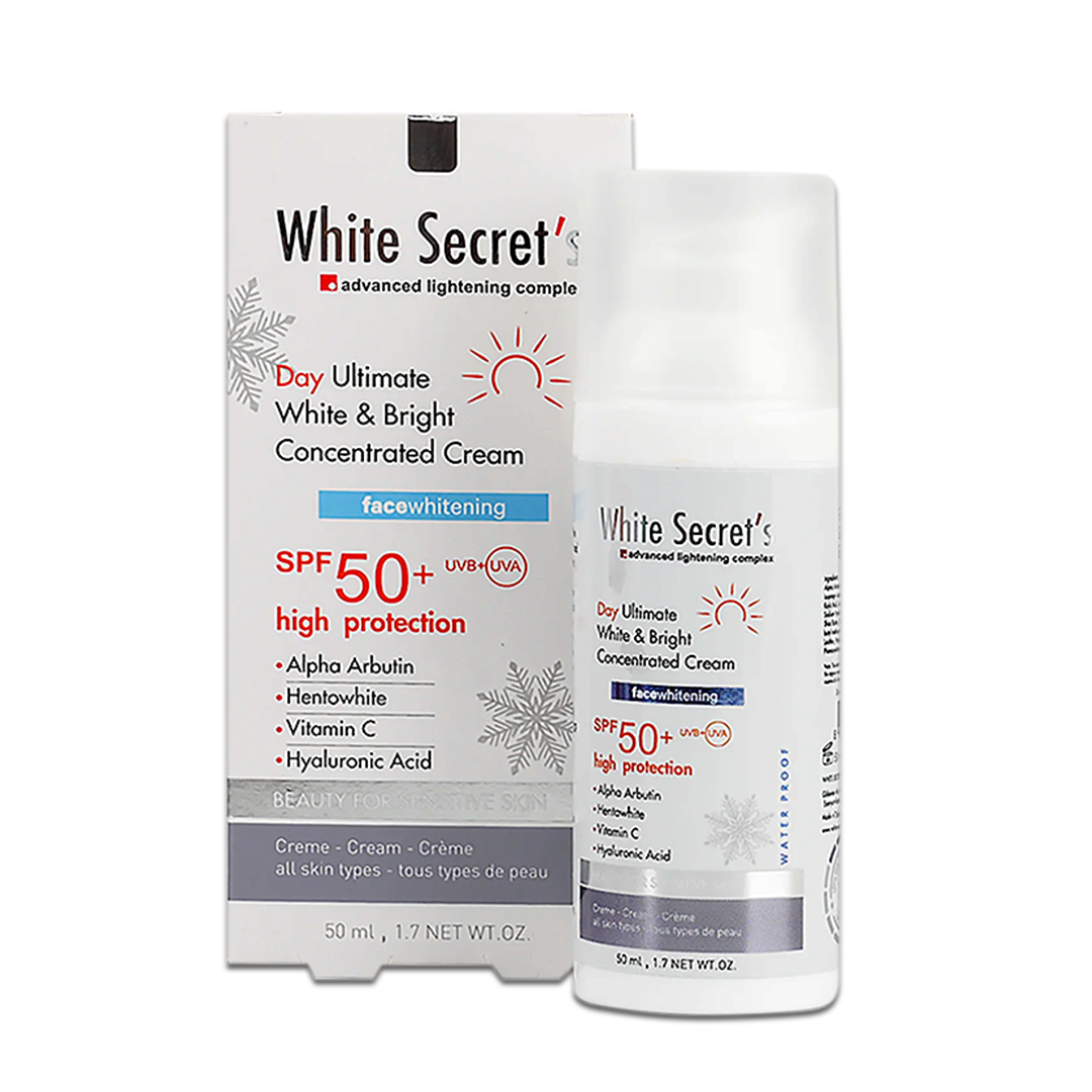 White Secrets Day Ultimate White &amp; Bright Concentrated Cream SPF 50